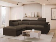 Ecksofa Giza 2RR1P mit zwei Bettkästen und Schlaffunktion