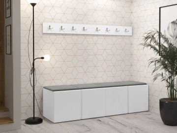 Garderobenset mit Sitzbank Tavasz VII