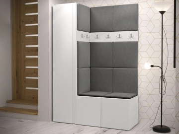 Garderobenschrank mit Sitzbank Tavasz IX