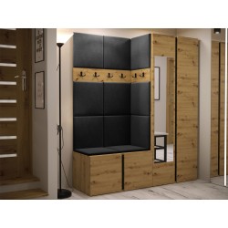 Miniaturbild von Garderobenschrank mit Sitzbank Tavasz XII