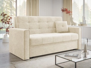 Sofa Clivia Lux III mit Schlaffunktion und Bettkasten