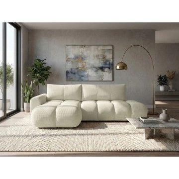 Ecksofa Zerlita O mit Bettkasten und Schlaffunktion