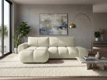 Ecksofa Zerlita O mit Bettkasten und Schlaffunktion