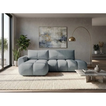 Ecksofa Zerlita O mit Bettkasten und Schlaffunktion