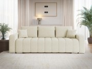 Schlafcouch Wiator Boucle mit Bettkasten