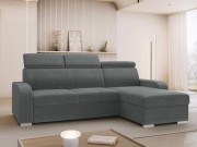 Ecksofa Losar 2rLC mit Schlaffunktion und Bettkasten