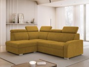 Ecksofa Losar 2rRLXp mit Schlaffunktion und Bettkasten