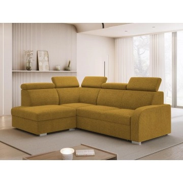 Ecksofa Losar 2rRLXp mit Schlaffunktion und Bettkasten