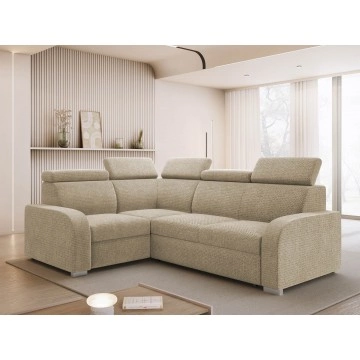 Ecksofa Losar 2rR1 80 mit Schlaffunktion
