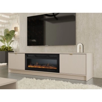 TV-Lowboard Razimo EF mit Kamin