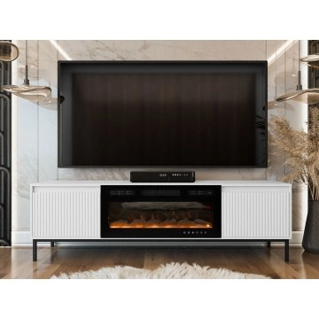 TV-Lowboard Samker 2K EF mit Kamin