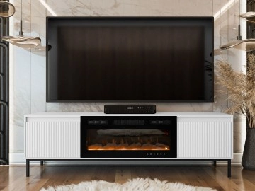 TV-Lowboard Samker 2K EF mit Kamin