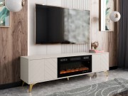 TV-Lowboard Siprynt 2D EF mit Kamin