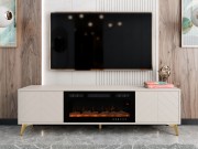 TV-Lowboard Siprynt 2D EF mit Kamin