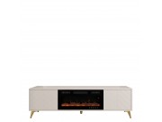 TV-Lowboard Siprynt 2D EF mit Kamin