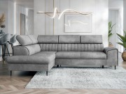 Ecksofa Fosino mit Schlaffunktion und Bettkasten