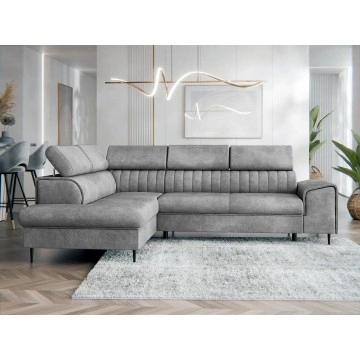 Ecksofa Fosino mit Schlaffunktion und Bettkasten