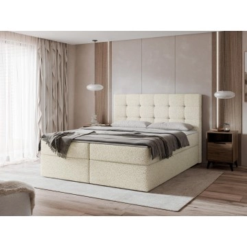 Boxspringbett mit Bettkasten Cinema Boucle