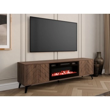 TV-Lowboard Siprynt Bis 2D EF mit Kamin