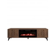 TV-Lowboard Siprynt Bis 2D EF mit Kamin