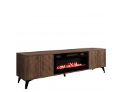 TV-Lowboard Siprynt Bis 2D EF mit Kamin