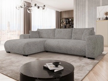 Ecksofa Duolos mit Schlaffunktion und Bettkasten