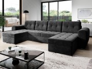Ecksofa Darilko U mit Schlaffunktion und Bettkasten