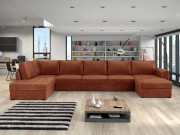 Wohnlandschaft Szafran Large mit zwei Bettkästen und Schlaffunktion