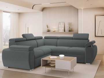 Ecksofa Giza Maxi mit Bettkasten und Schlaffunktion