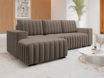 Ecksofa Pulah mit Bettkasten und Schlaffunktion