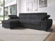 Ecksofa Herekos L mit Schlaffunktion und Bettkasten
