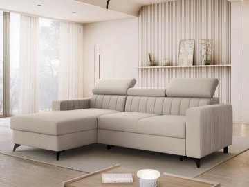 Ecksofa Levioseno mit Bettkasten und Schlaffunktion