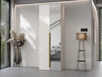 Kleiderschrank mit Spiegel Lotsi 2D