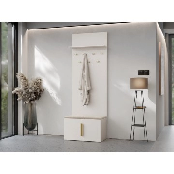 Garderobe mit Sitzbank Lotsi
