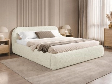 Polsterbett mit Bettkasten Stalab Boucle
