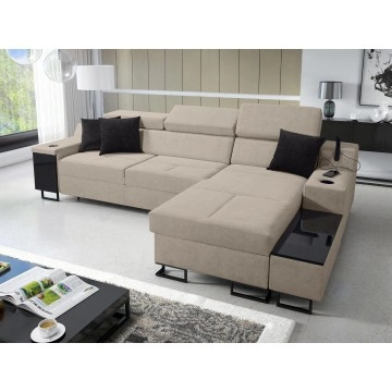 Ecksofa Paseora I Maxi mit Bettkasten und Schlaffunktion