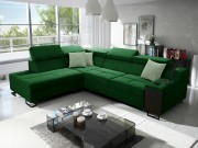 Ecksofa Paseora VII mit Bettkasten und Schlaffunktion