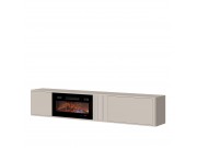 TV-Lowboard Zudbim 190 mit Kamin