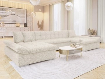 Wohnlandschaft Agata mit zwei Bettkästen und Schlaffunktion