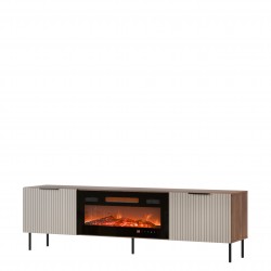 Miniaturbild von TV-Lowboard Seretio 180 SR06 mit Kamin