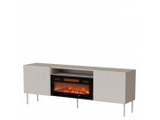TV-Lowboard Azynit Cashmere 190 EF II mit Kamin