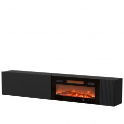 Miniaturbild von TV-Lowboard Bamali 200 EF mit Kamin