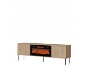 TV-Lowboard Tugba 180 2D EF mit Kamin
