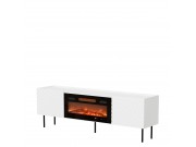 TV-Lowboard Gretzo 180 2D mit Kamin