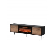 TV-Lowboard Heprano 180 mit Kamin