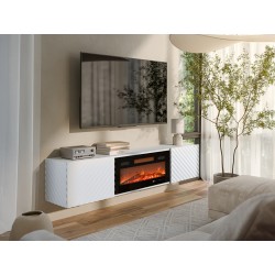 Miniaturbild von TV-Lowboard Josito mit Kamin