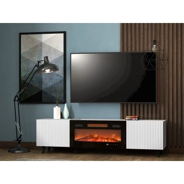 TV-Lowboard Sinenko 180 mit Kamin