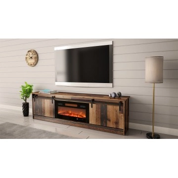 TV-Lowboard Sarinero mit Kamin