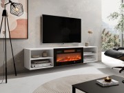 TV-Lowboard Loloz 180 mit Kamin
