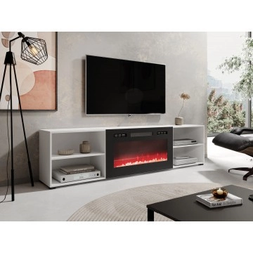 TV-Lowboard Loloz 200 mit Kamin